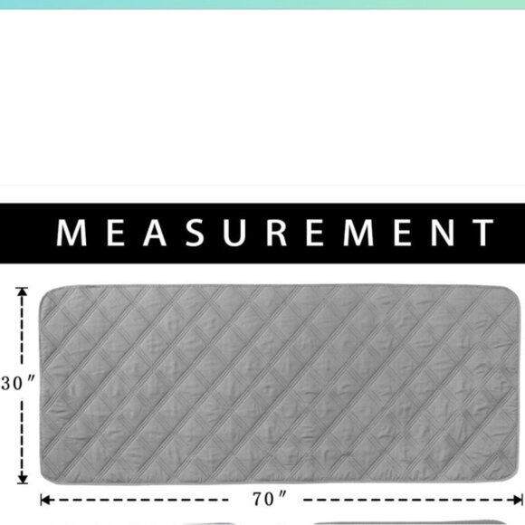 SUNNYTEX Waterproof & Reversible Dog furniture cover 30x70..beige/grey(NWT) - Picture 7 of 7